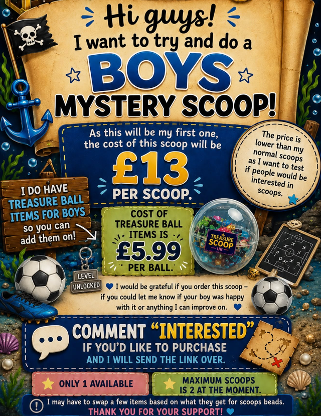 Mystery Scoops UK | Mystery box uk | treasure scoop uk | Treasure